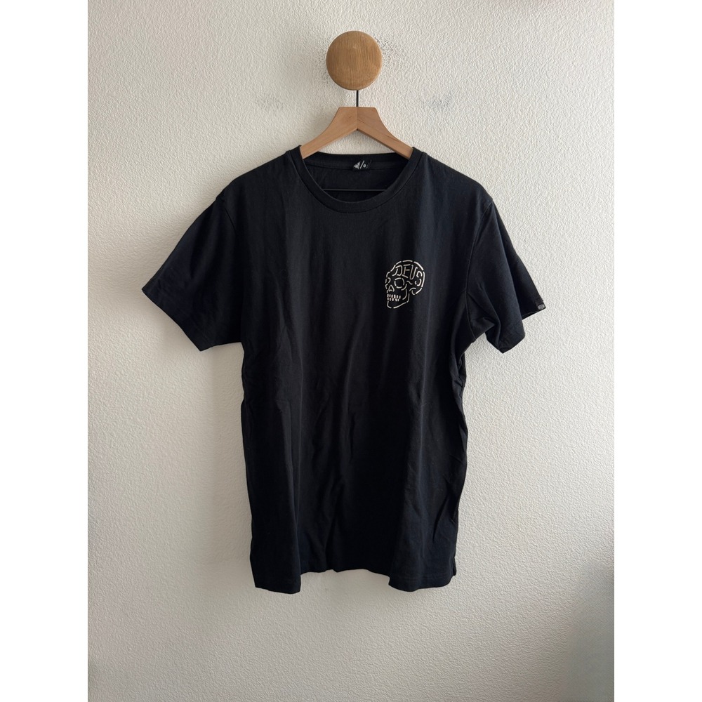 Deus Ex Machina Venice Skull Graphic Tshirt Black Mens XL